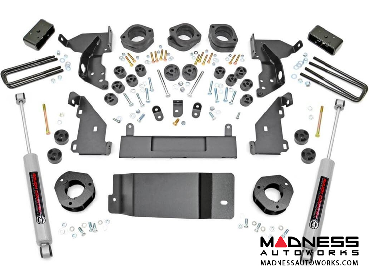 Chevy Silverado 1500 4WD Combo Lift Kit w/o Upper Control Arms - 4.75